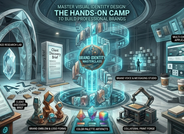 Master Visual Identity Design The Hands-On Camp to Build Professional Brands